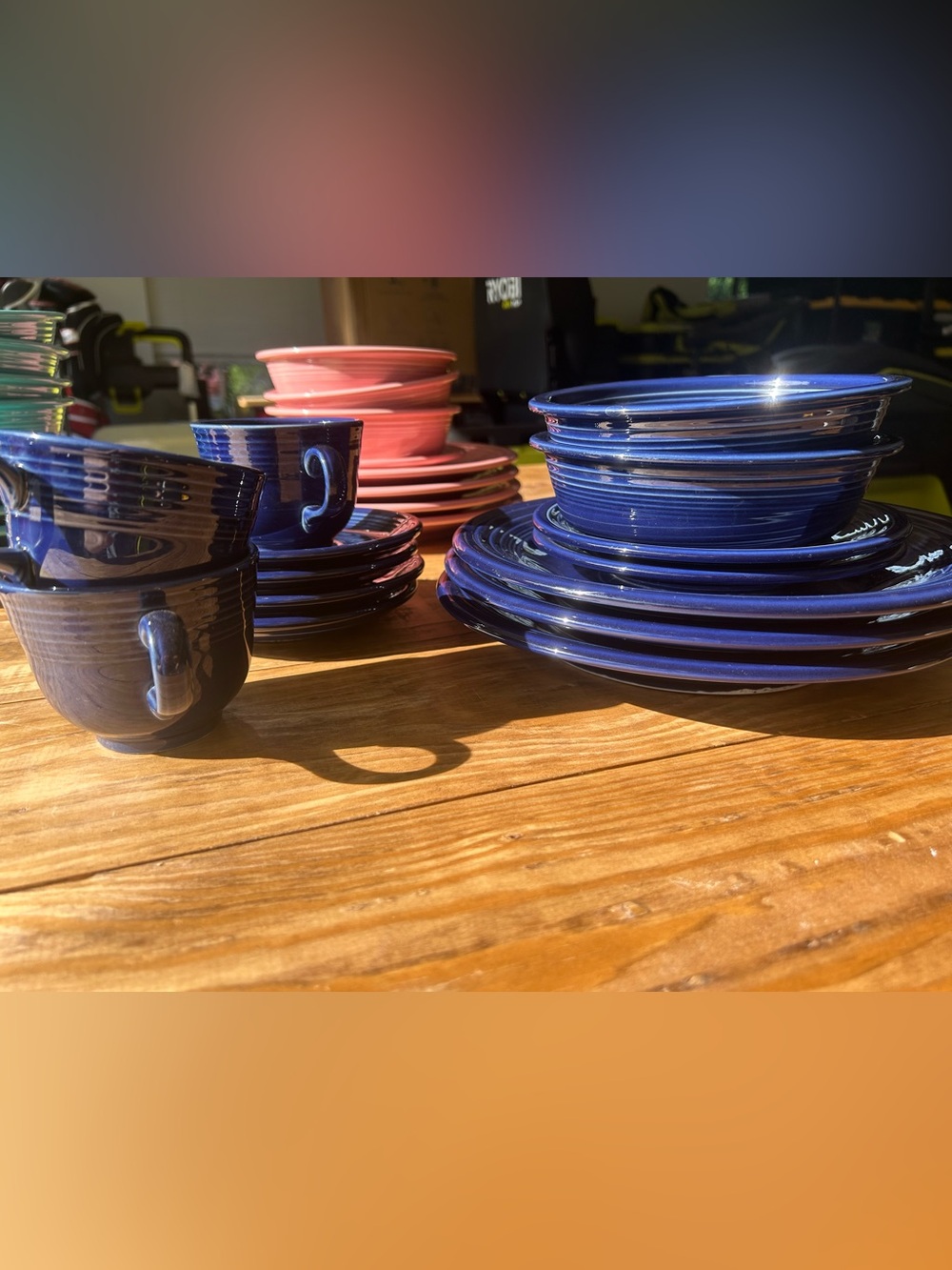 Fiestaware Midnight Blue Ceramic Dinnerware